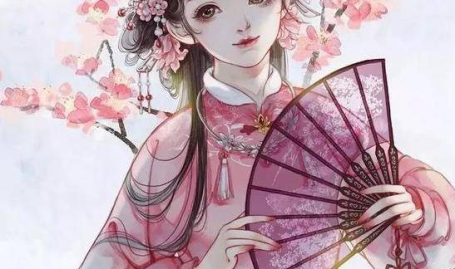 动漫古风少女头像唯美,动漫少女头像唯美集锦
